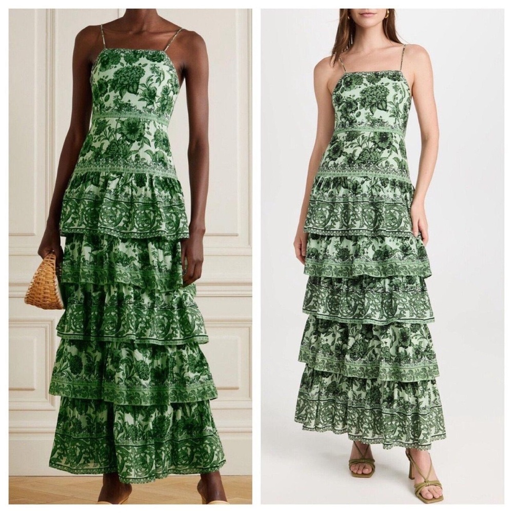 Alice + Olivia Valencia Floral Maxi Dress